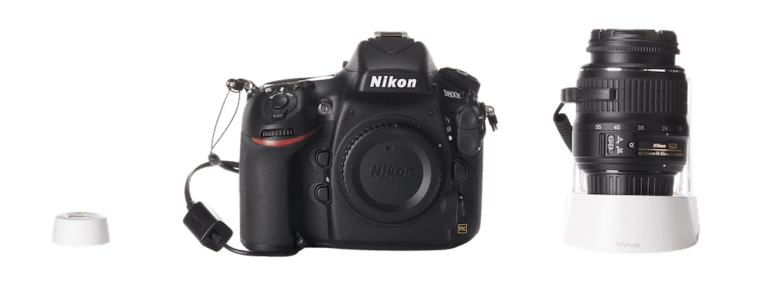 포인트 앤 슛 및 DSLR 카메라와 렌즈용 상품 진열 보안