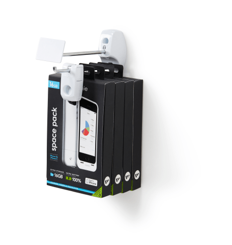 플렉스 락 디스플레이와 휴대폰 액세서리