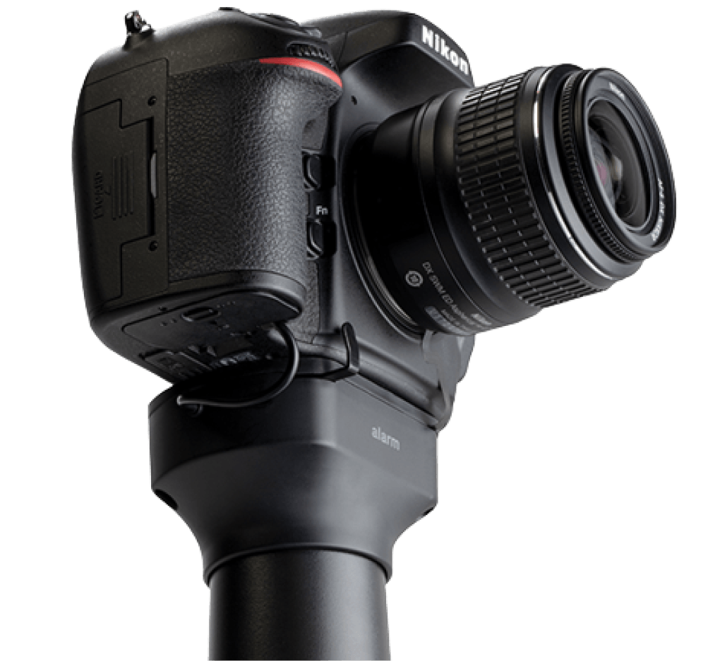 포인트 앤 슛 및 DSLR 카메라와 렌즈용 상품 진열 보안