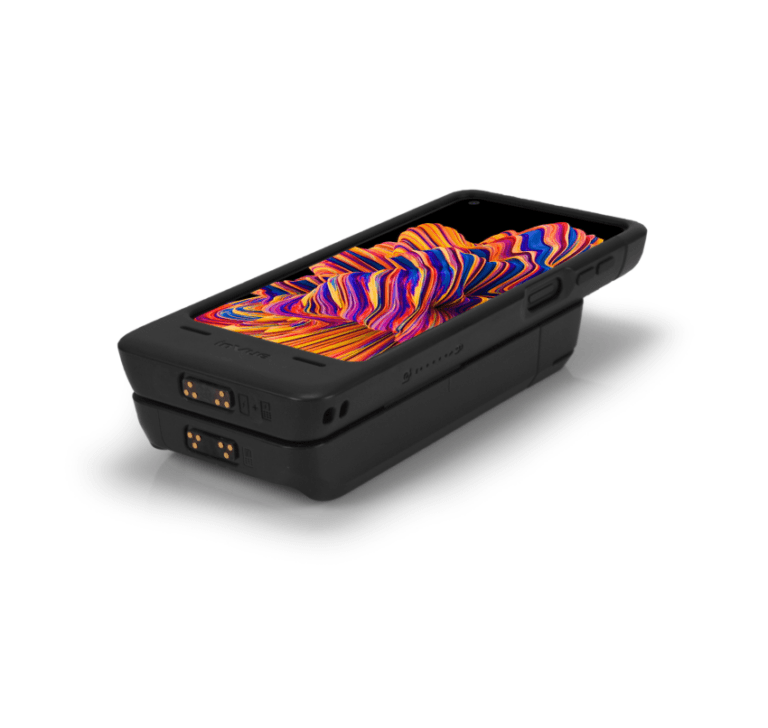 NE360H mPOS 기기, 뒤집어 놓은 상태