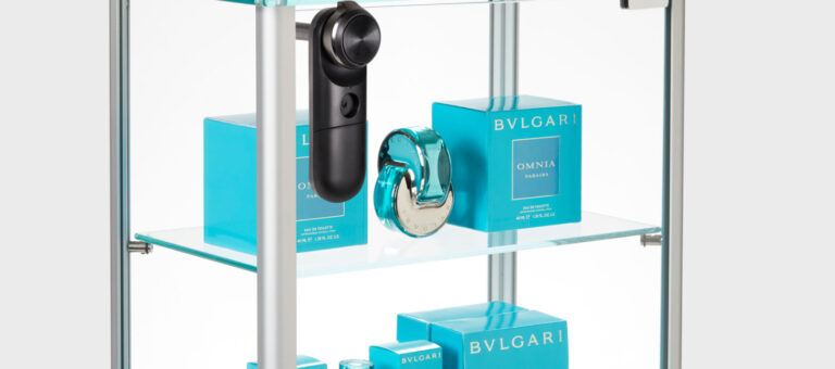 유리 캐비닛용 LIVE 잠금 장치