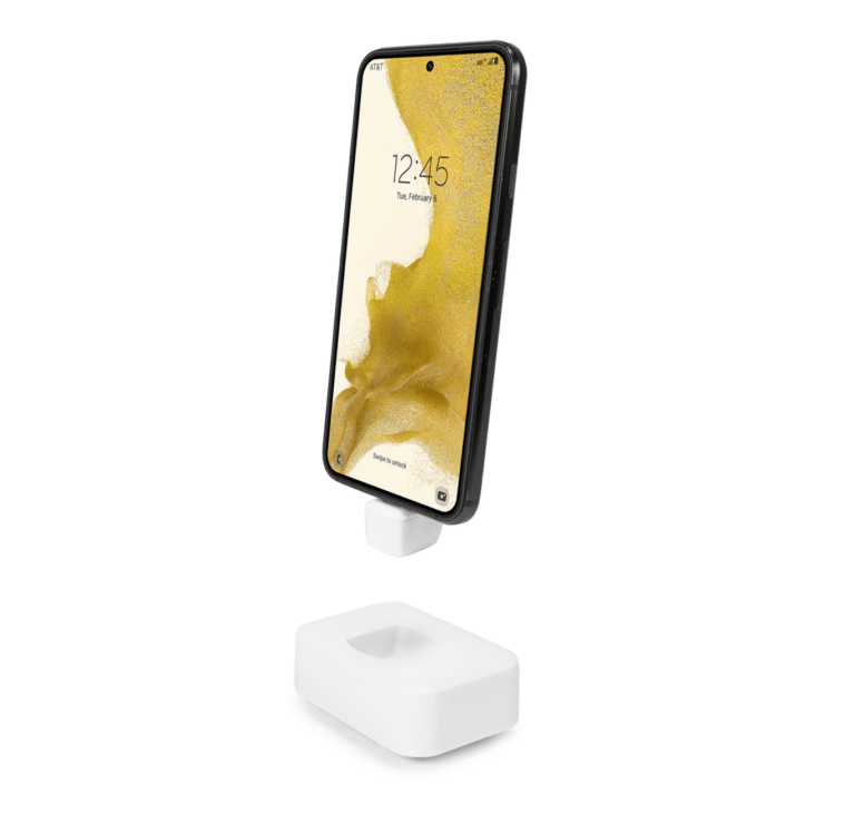 휴대폰이 s3100v 베이스에서 분리됨