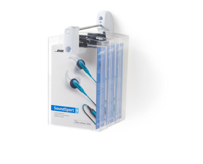 상품 진열 보안 - 헤드폰 및 이어버드 완벽한 보안