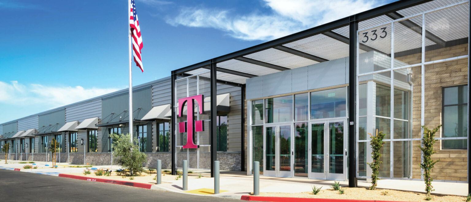 T-Mobile 매장 외부