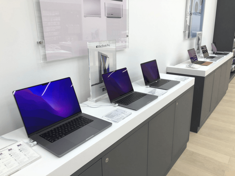 InVue로 보호된 노트북