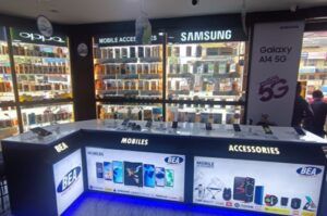 보안 디스플레이가 적용된 BEA 매장