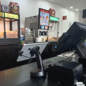 극장용 태블릿 POS 스탠드