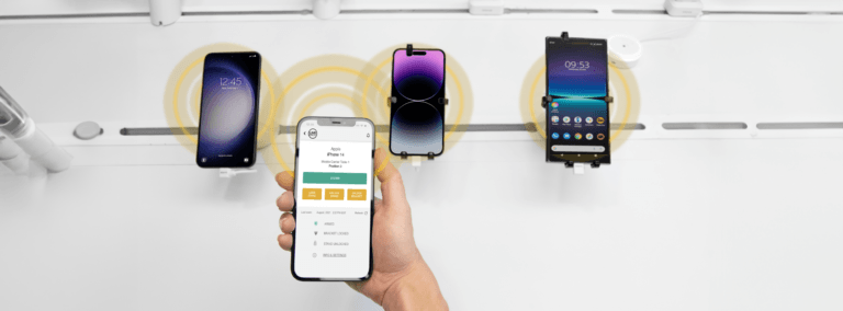 소매 절도 시 직원 보호를 위한 기기 간 통신