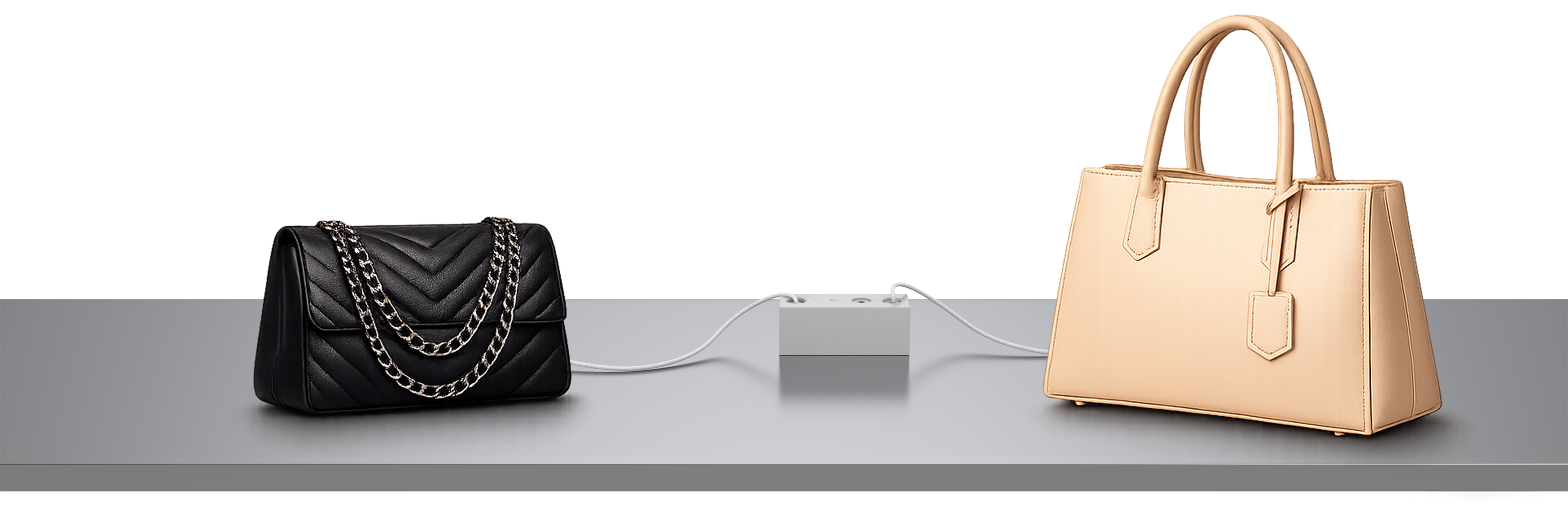 고가의 명품 가방 및 지갑을 위한 럭스 락 보안 시스템